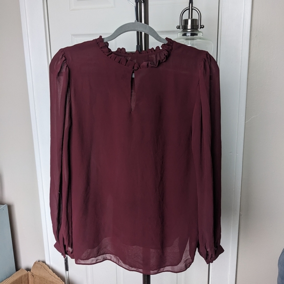 Maroon blouse - Picture 4 of 7
